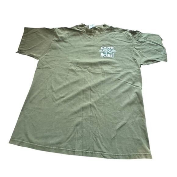 F-18 E/F Super Hornet T-shirt Tee XL Fighter Jet Airplane Boeing McDonnell READ - Picture 3 of 9